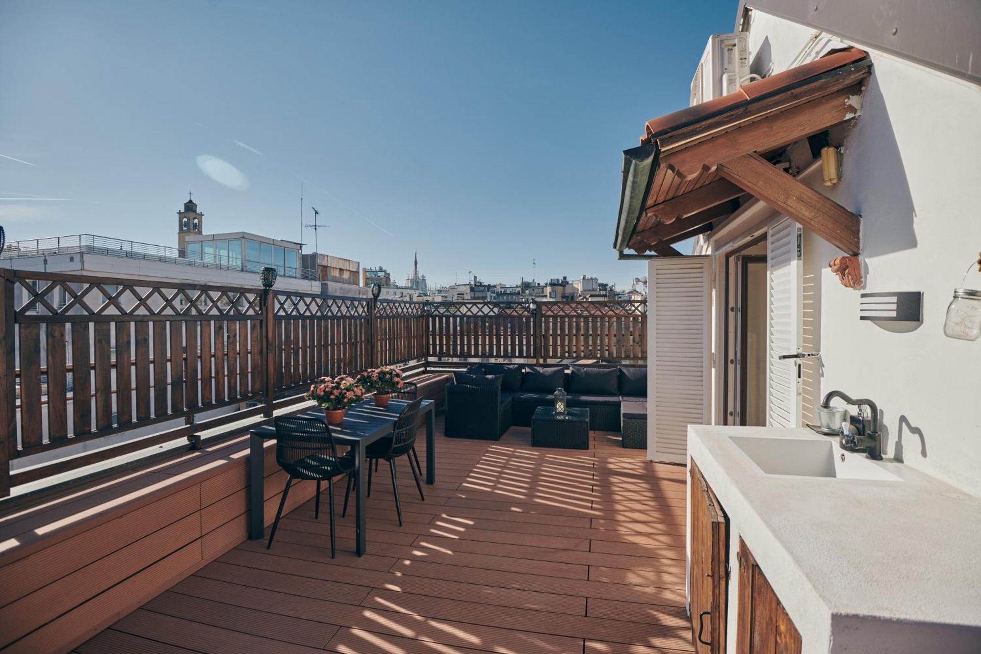 Sant'Andrea Penthouse By Montenapoleone Living Milão Exterior foto